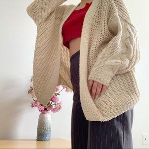Cream Cardigan
